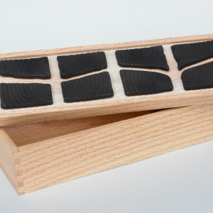 Boxes by Andrew Potocnik made from pallet pine and oak. You can read how Andrew made them in issue 90 (March 2016) of Wood Review